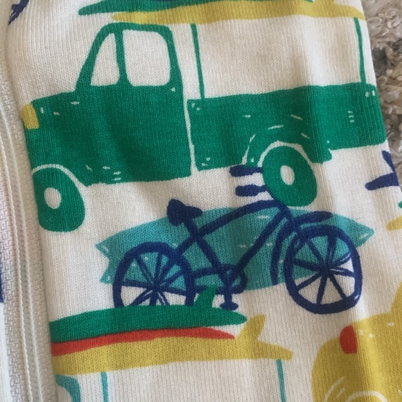 NWT * organic cotton * shortie romper * zipper - Picture 2 of 4